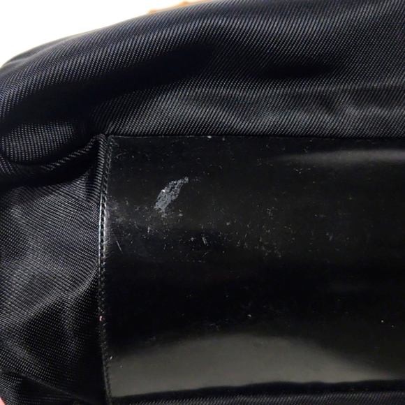 GUCCI Authentic Bamboo Black Classic Nylon Shoulder Bag 000 2058 0509 EUC!! - Picture 13 of 16